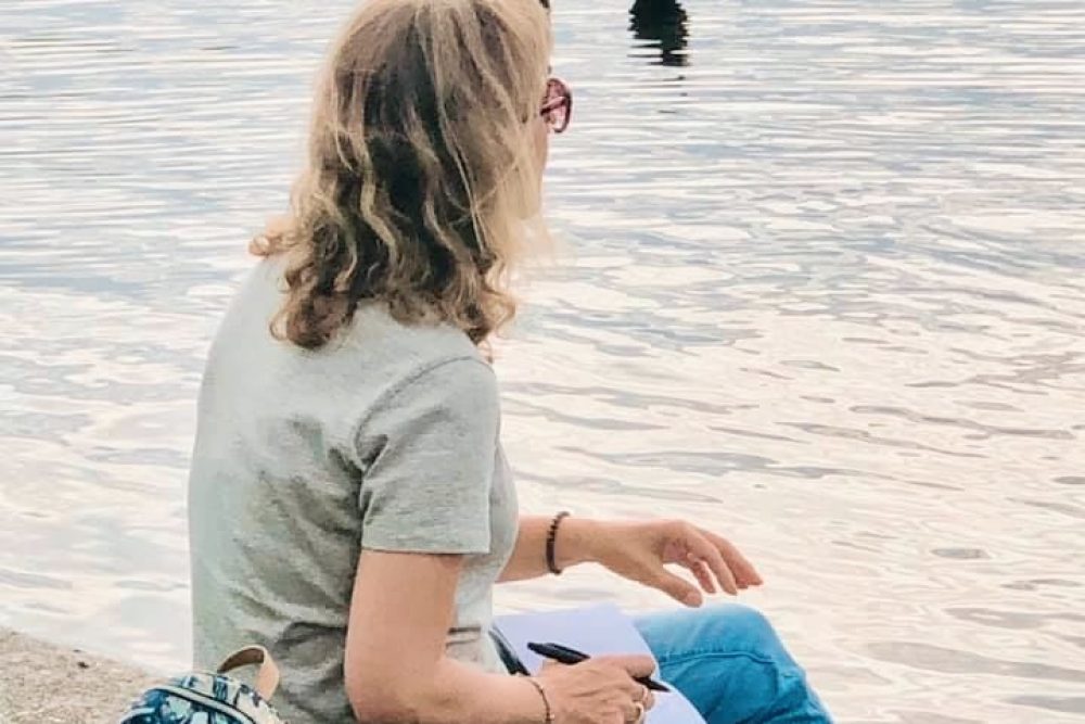 zintuigelijke schrijfwandeling